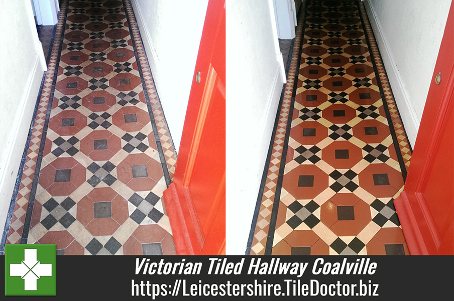 Refreshing a Victorian Tiled Hallway in Coalville
