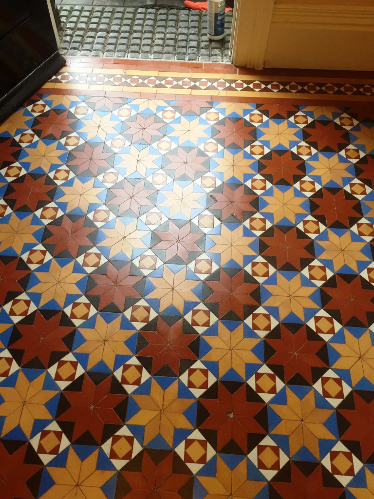 Victorian Floor Stourbridge Cleaned Repaired and Sealed