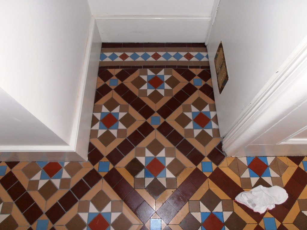 Victorian Floor After Cleaning and Rebuilding Sevenoaks