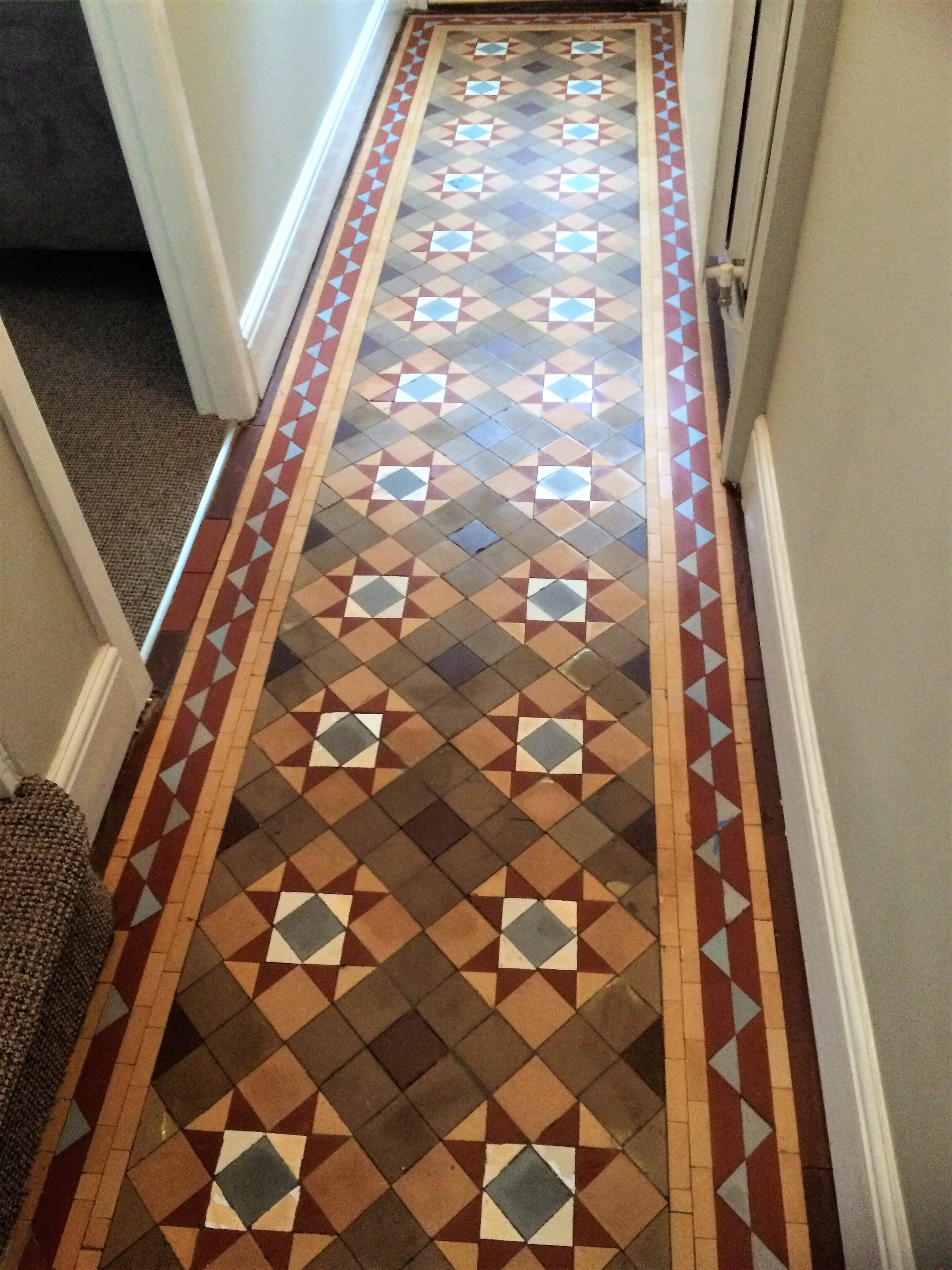Victorian Tiles After Renovation Burnley