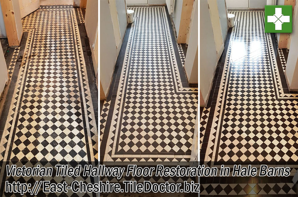 Victorian Floor Before After Restoration Hale Barns