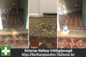 Victorian Tiled Hallway Restoration Irthlingborough