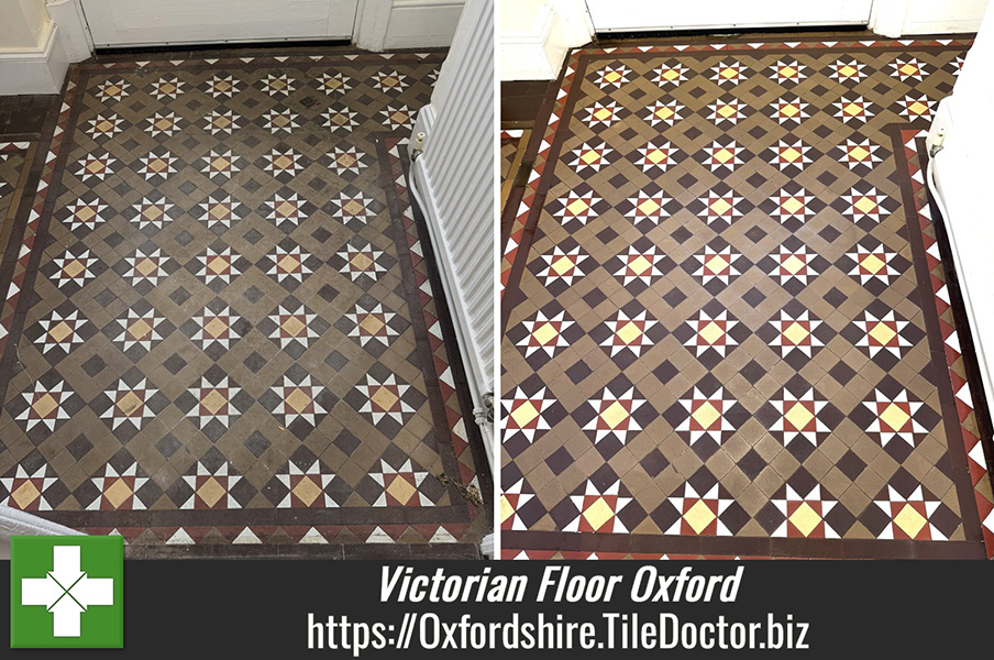 Victorian Hallway Floor Deep Clean and Seal Oxford